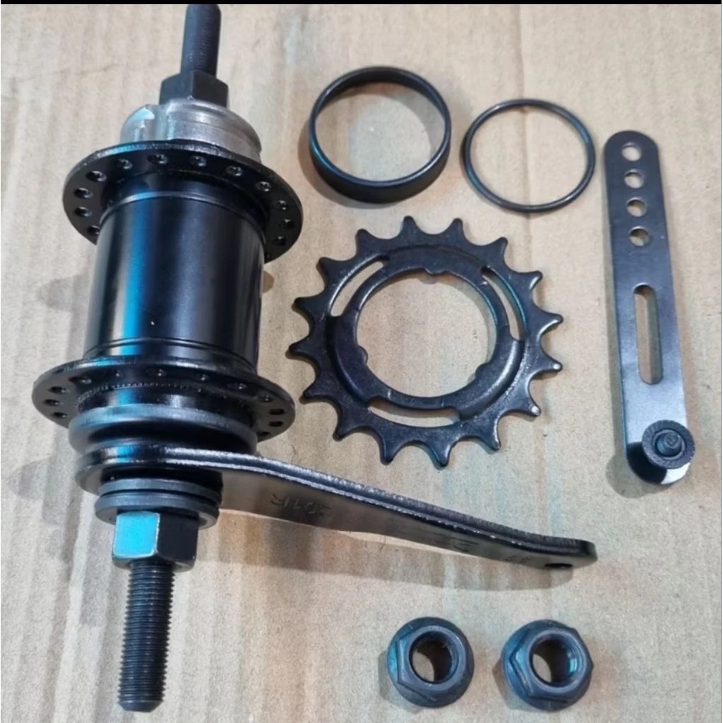 Hub Torpedo 32H Power Fixie BMX Hitam 16T