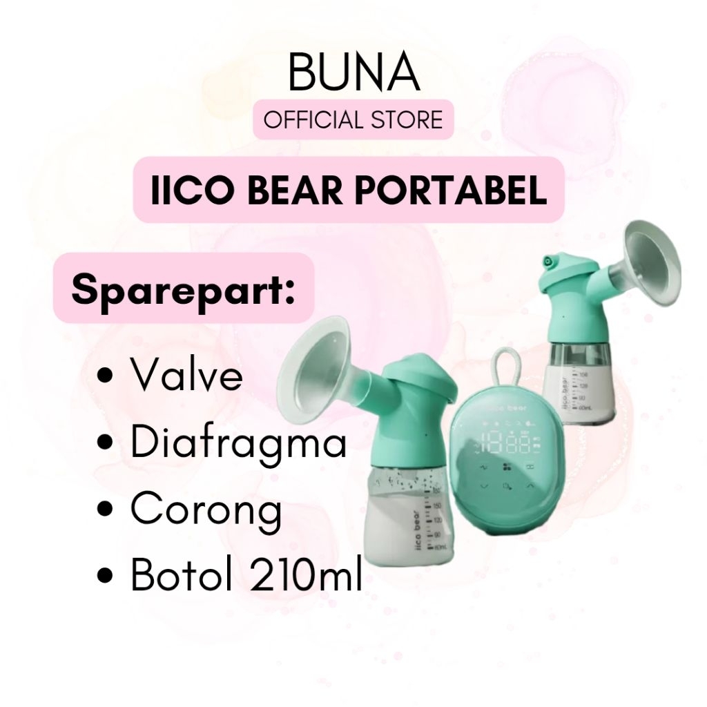 SPAREPART POMPA ASI IICO BEAR PORTABEL DUAL