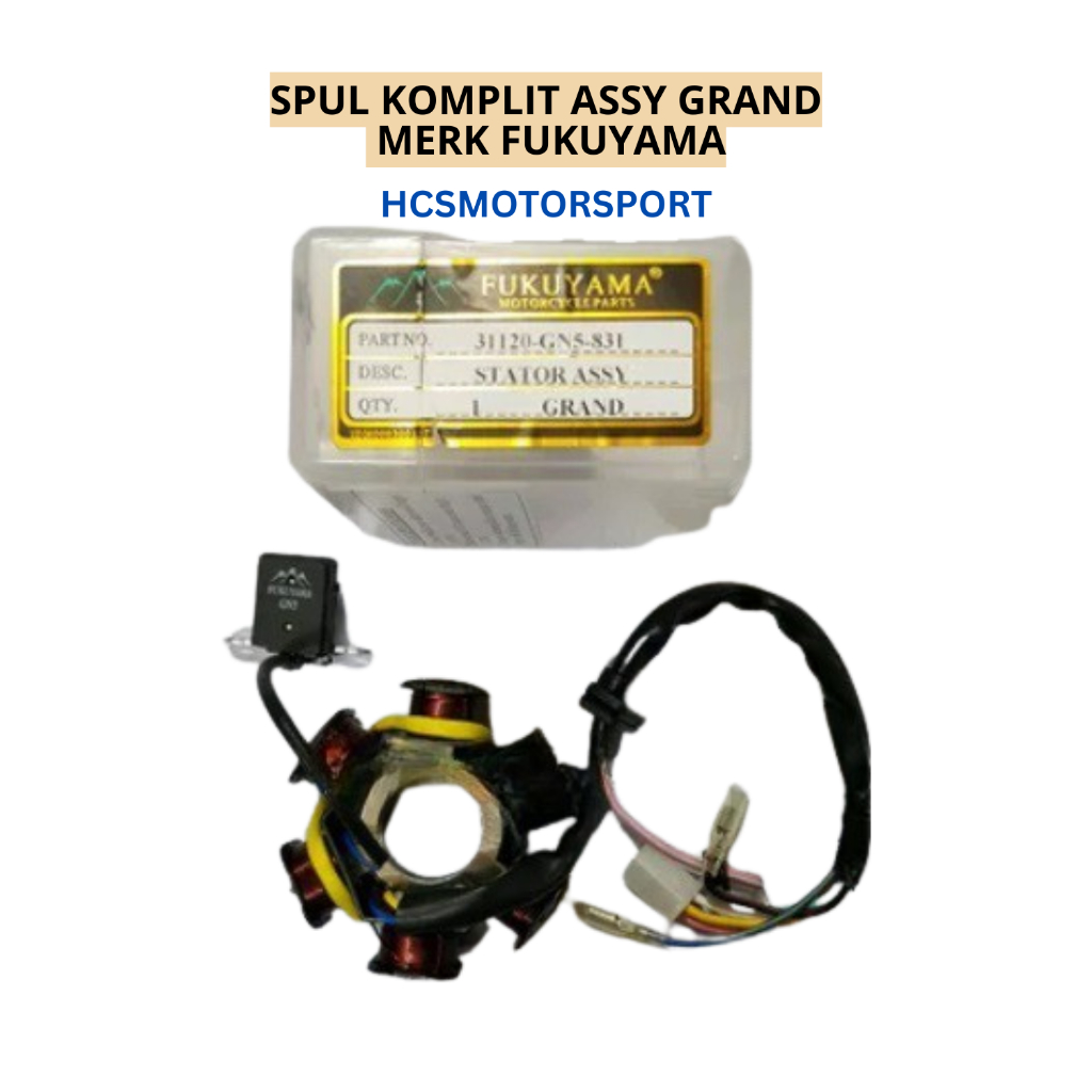 SPUL SPOL KOMPLIT STATOR ASSY GRAND FUKUYAMA