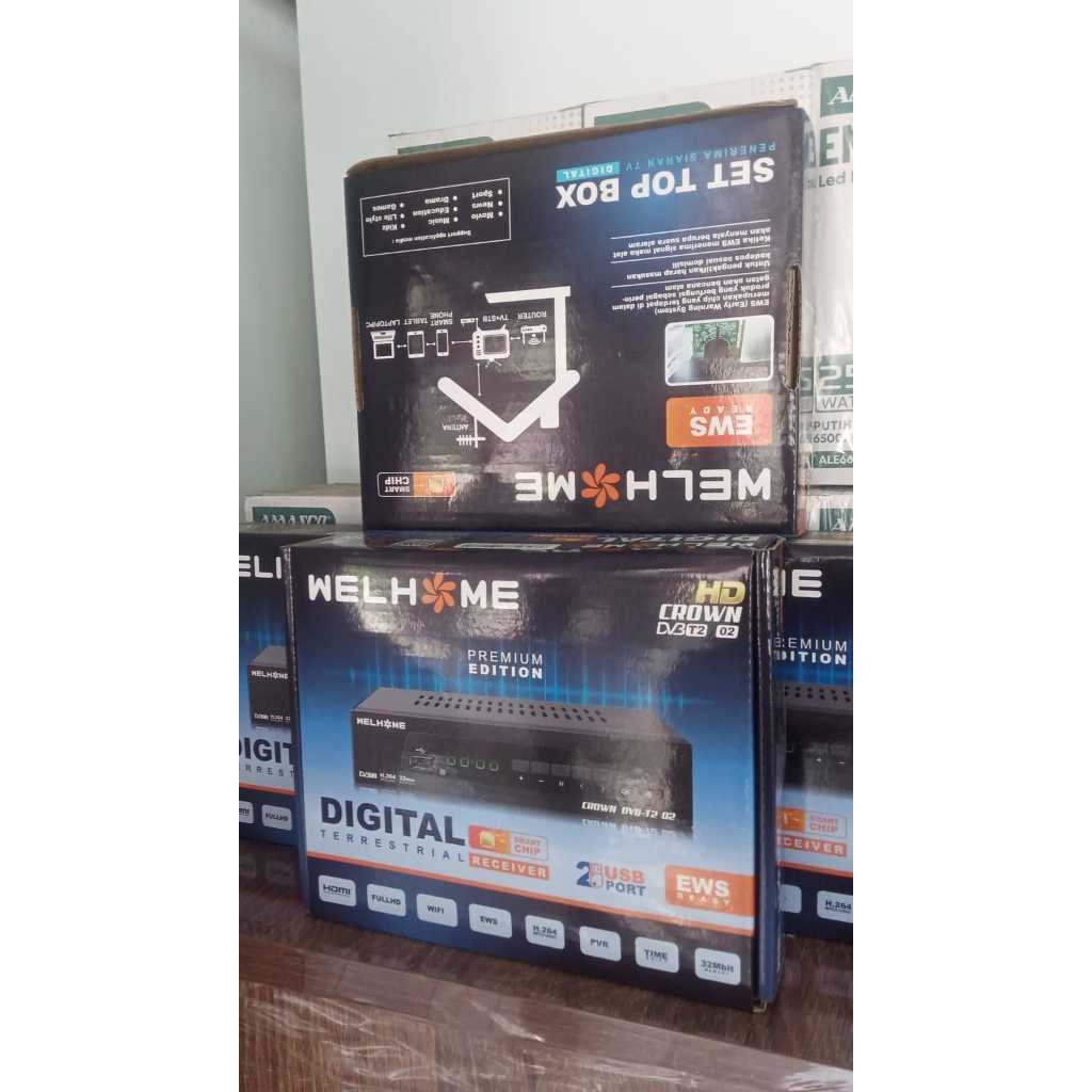 SET BOX WELHOME SET TOP BOX WELHOME STB WELHOME