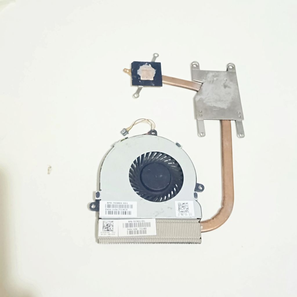 Fan Heatsink Kipas Prosesor Laptop Hp 14-R 14-R017TX
