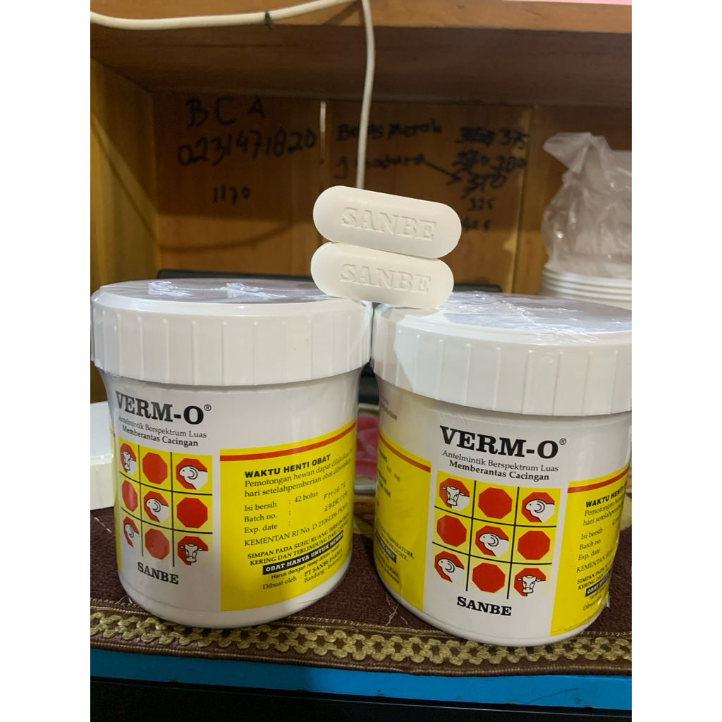 obat cacing sapi kambing verm-o