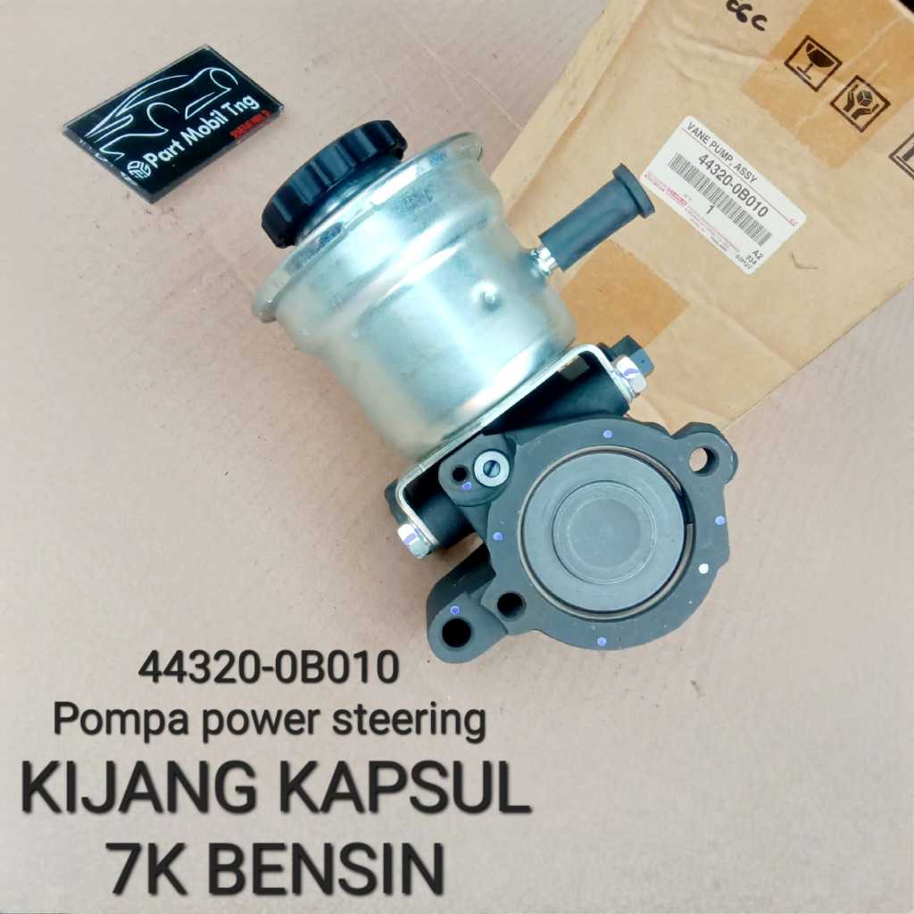 Pompa Power Steering Pump Assy Kijang 7K 44320-0B010 ORI