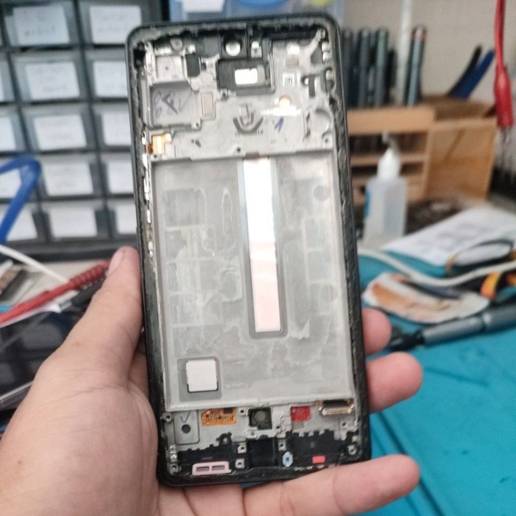 lcd plus frame samsung a53 5g original copotan