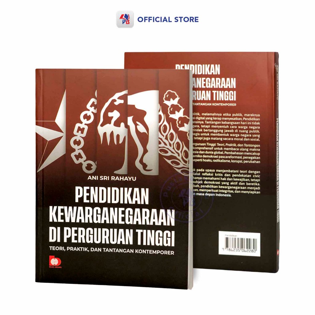 Buku Pendidikan Kewarganegaraan di Perguruan Tinggi : Teori Praktik dan Tantangan Kontemporer / BUMI