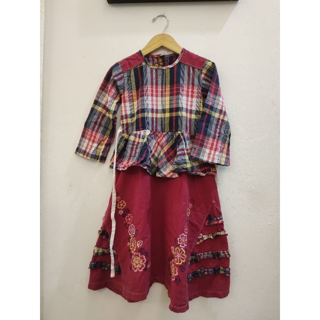 Gamis anak 3-4th by Keke ( Preloved)