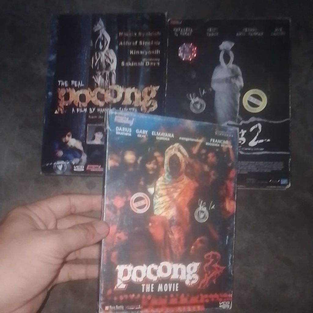 VCD original trilogi pocong original