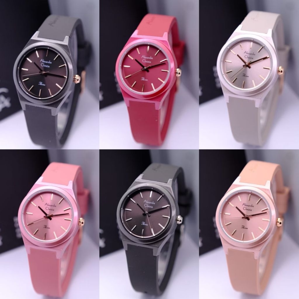 JAM TANGAN WANITA ALEXANDRE CHRISTIE AC2A07/AC 2A07/AC-2A07 ORIGINAL