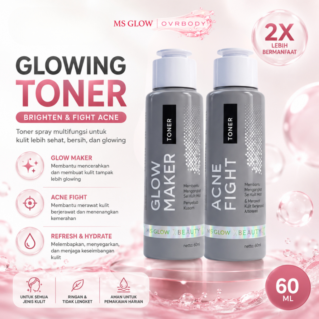 GLOW MAKER TONER / TONER GLOWING MS GLOW