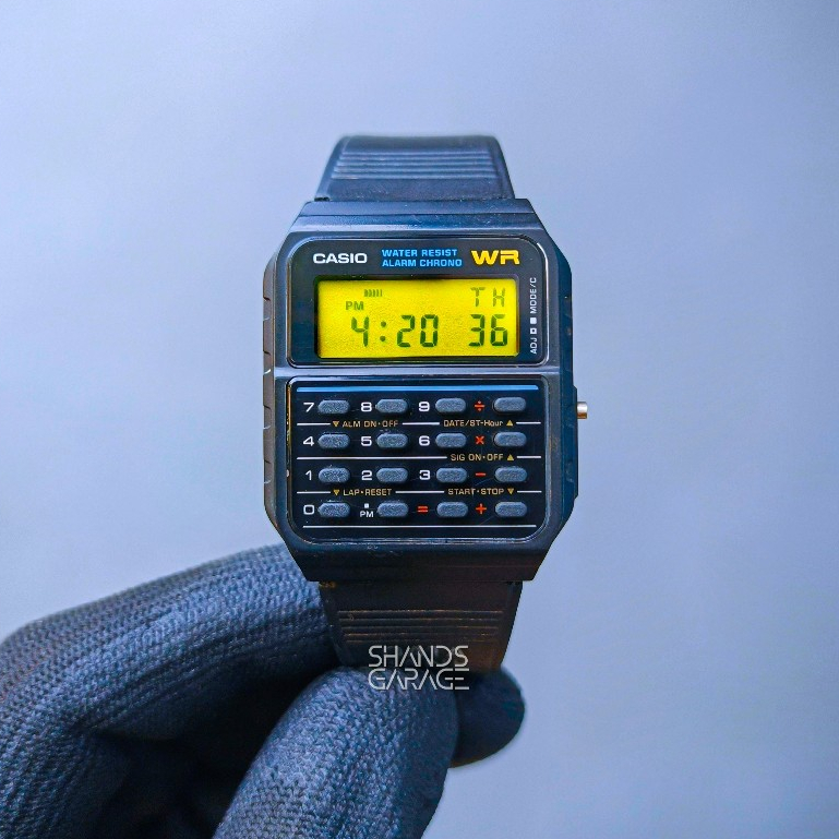 XXX SOLD OUT XXX Jam Tangan Casio Vintage CA-53E Kalkulator Custom LCD Preloved / Second