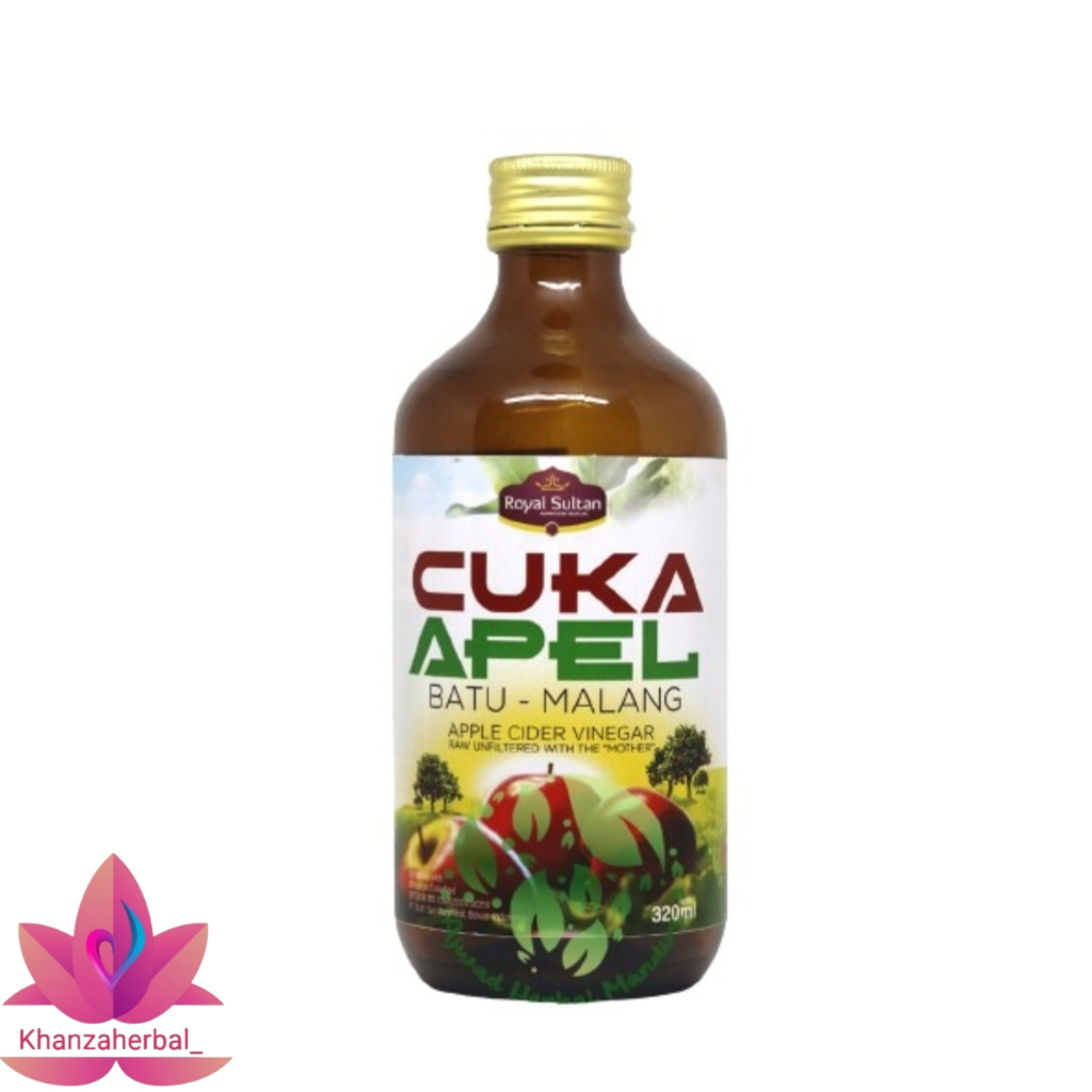 Cuka Apel Batu - Malang Royal Sultan | Cuka Apel Organik - 320ml