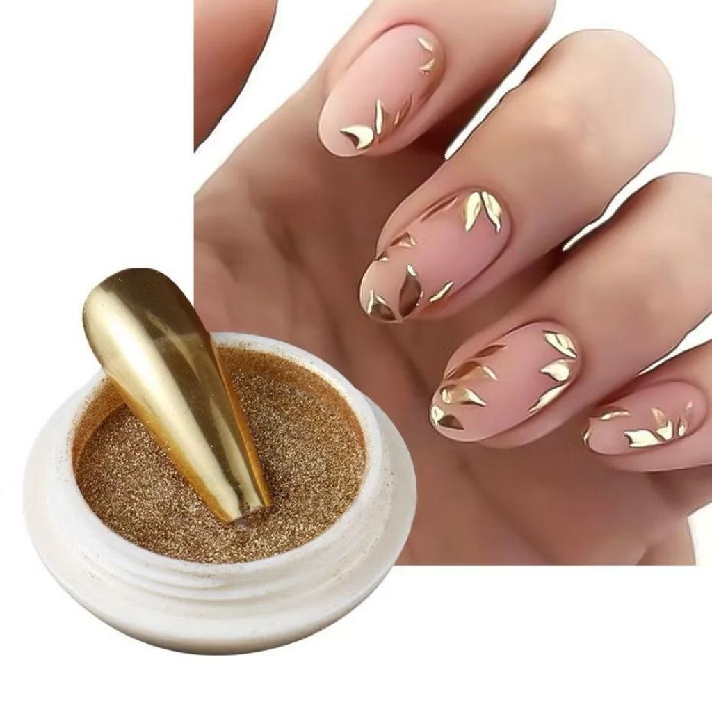 Chrome powder mirror powder / serbuk for nail art bubuk chrome untuk kuku