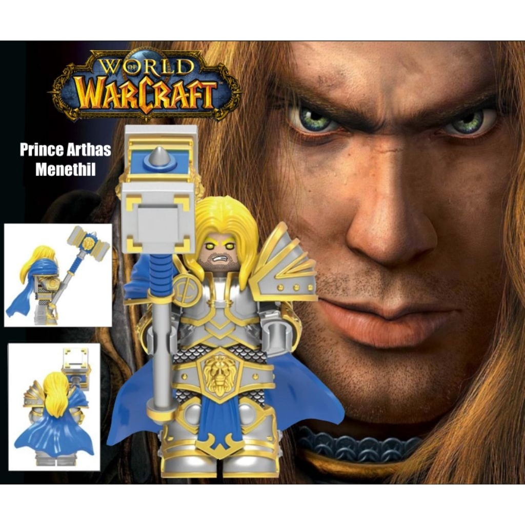 figure arthas menethil figure world of warcraft figure paladin arthas menethil Warcraft