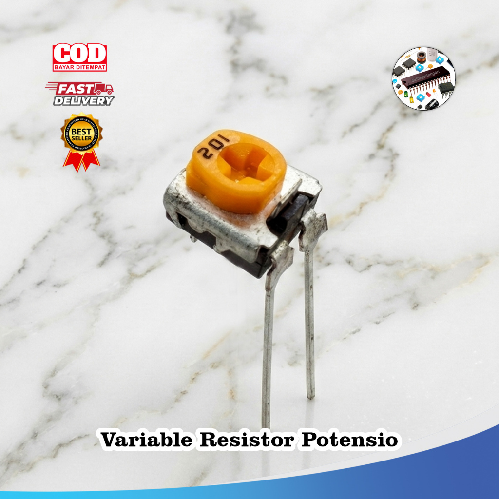 Variable Resistor 201 1kv Potensio Mini 3 Pin / VR 201