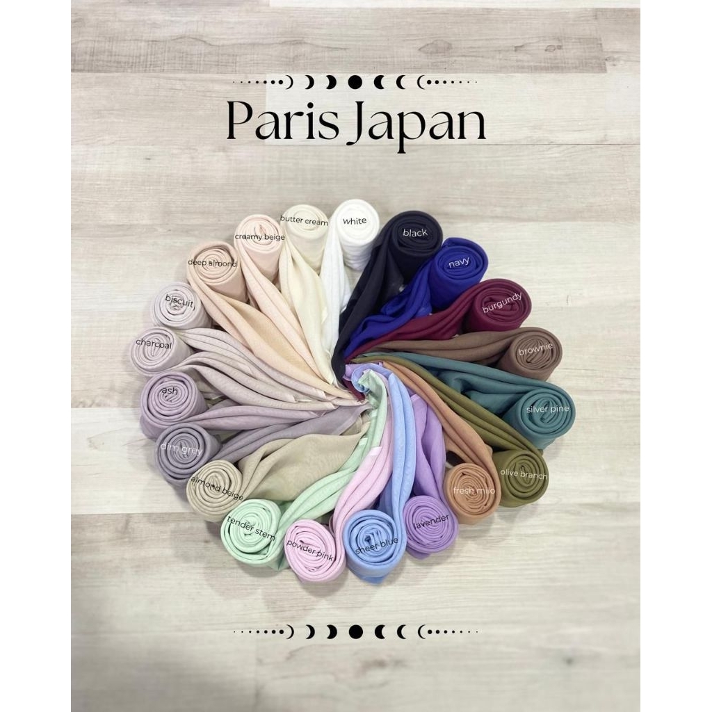 Paris Japan Original Adelia Scarf||Paris Japan Ori||Hijab Segi Empat Paris Japan Ori