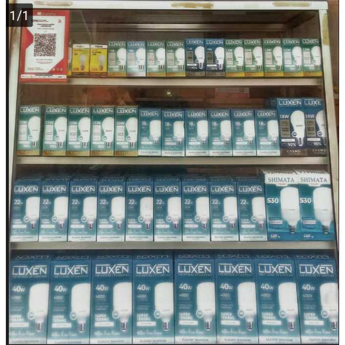 CUCI GUDANG LAMPU LED LUXEN