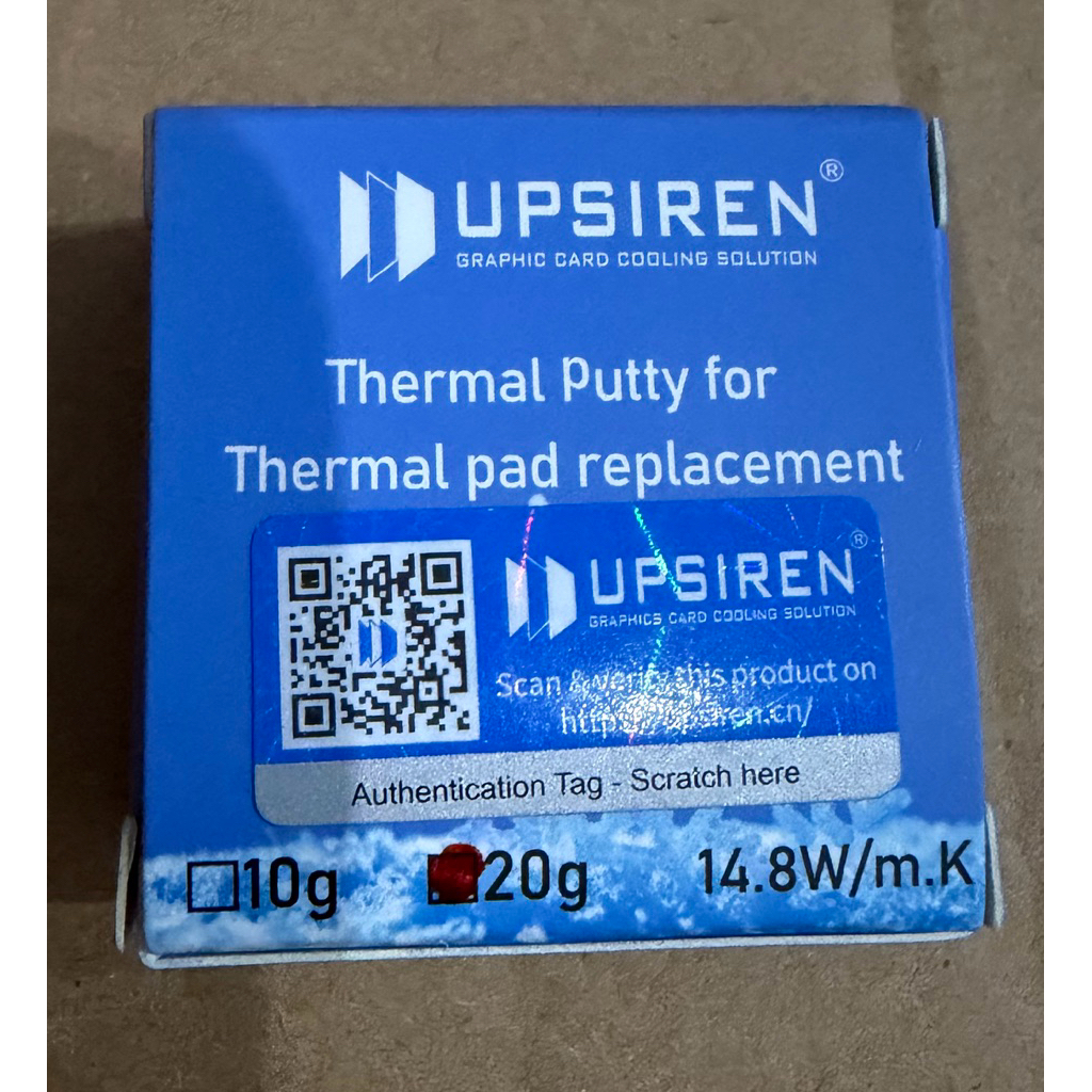 thermal putty upsiren UTP 8 dan U6 pro 50gram original