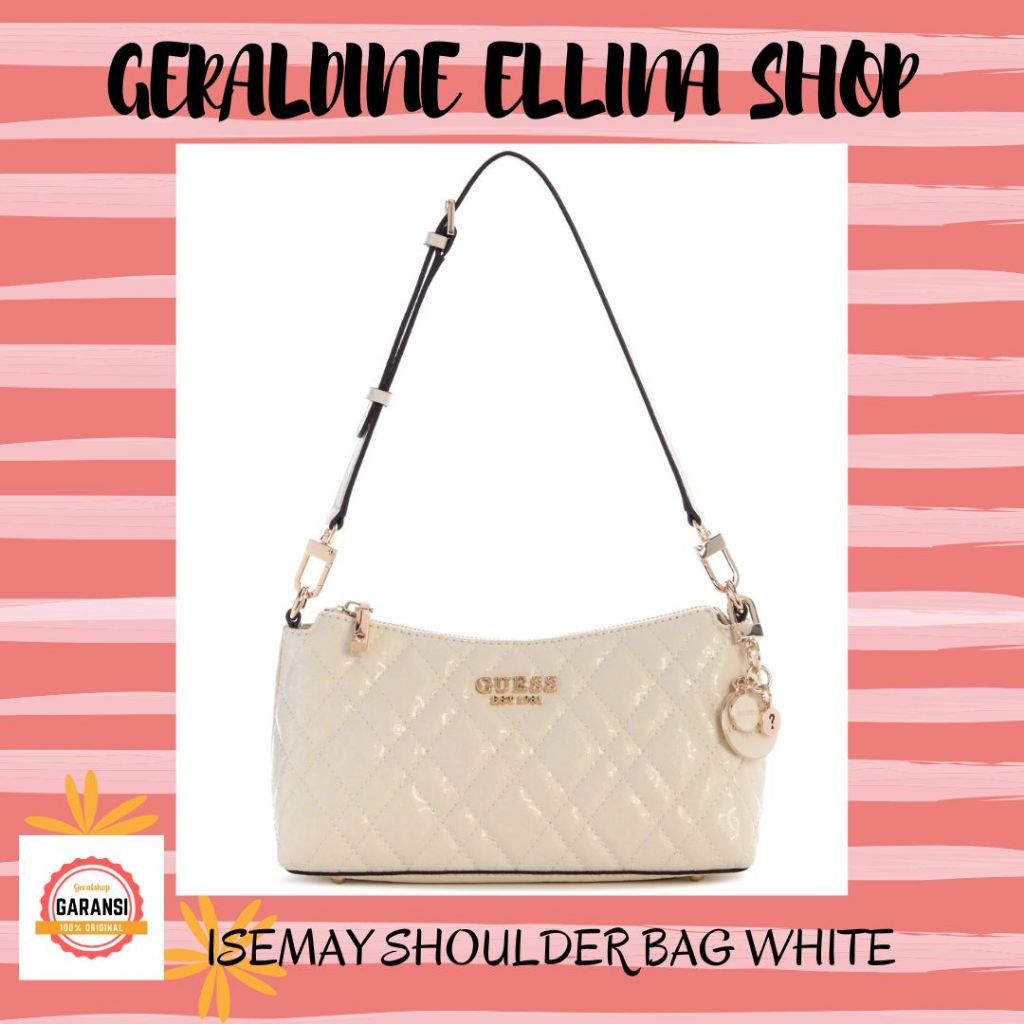 Tas selempang Guess shoulder bag original 100% sale store seri GIULLY TOP ZIP