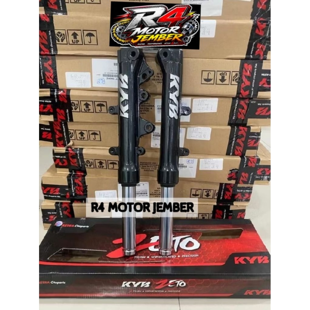 KAYABA SHOCK DEPAN MOTOR YAMAHA NMAX OLD NEW ORIGINAL KYB ZETO KYOS-FF1080HZ