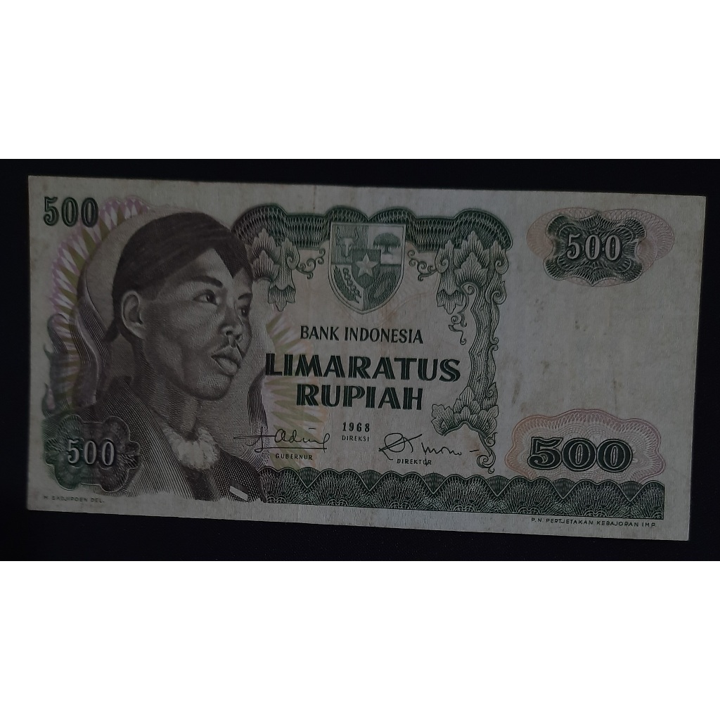 [BACA DESKRIPSI] Uang Kuno Indonesia 500 Rupiah Soedirman