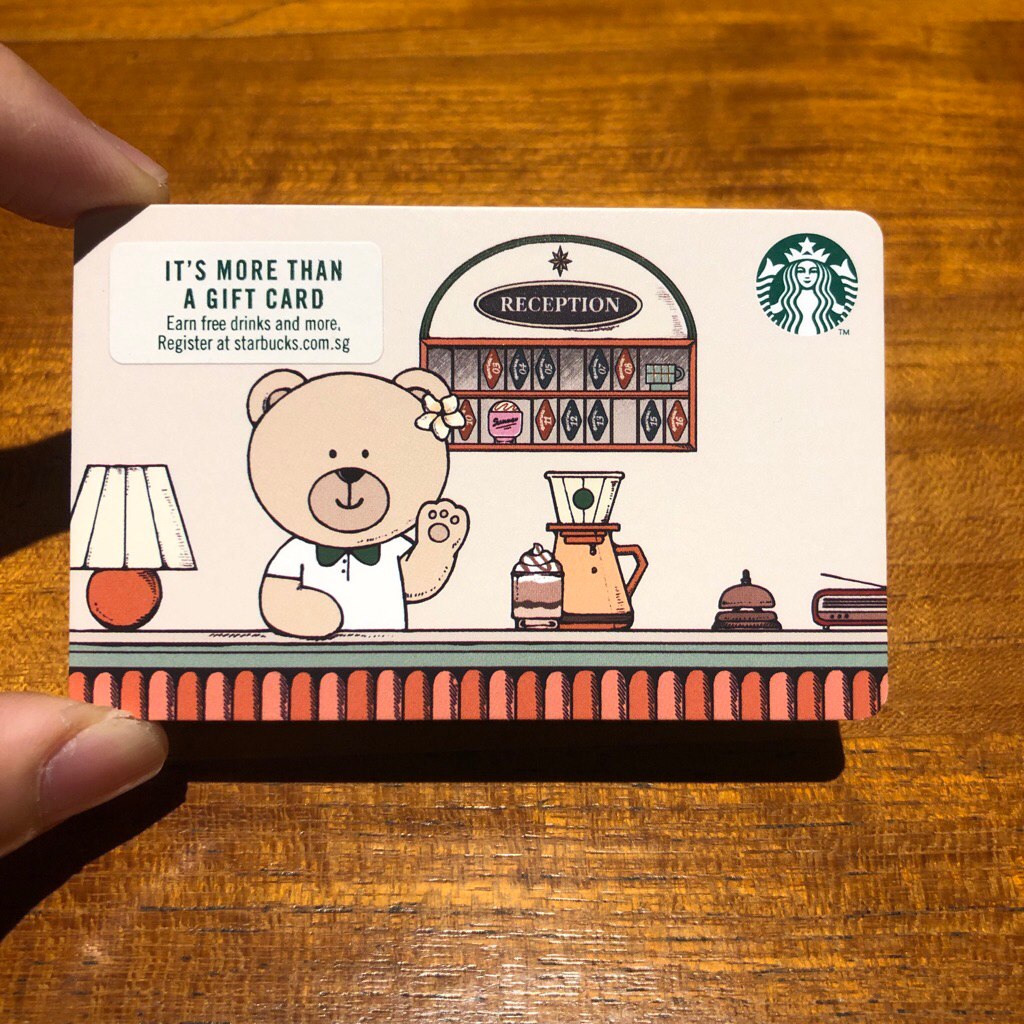 Starbucks Card Singapore - Summer Bearista 2026 Ed - Limited Edition