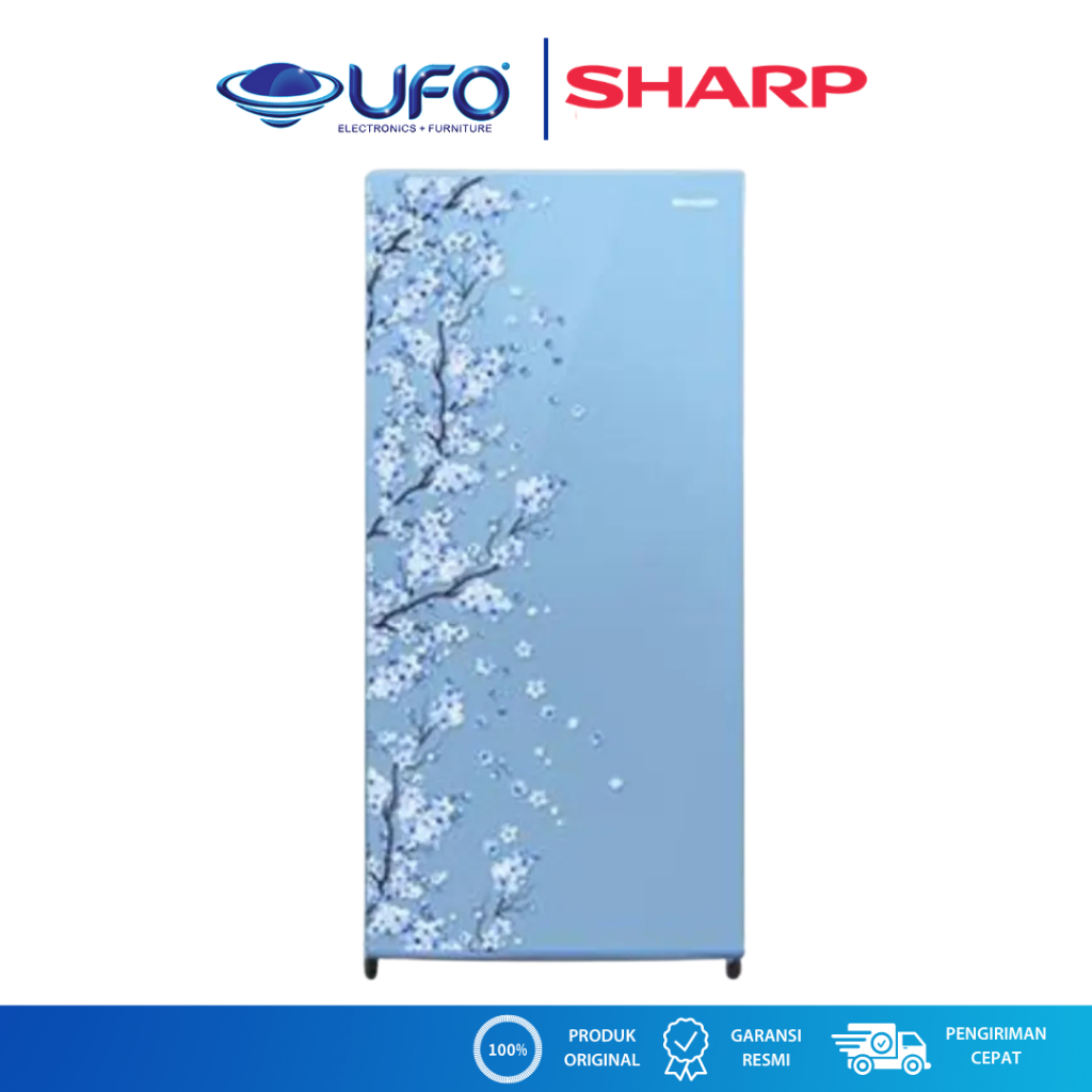 Sharp Kulkas 1 Pintu Kapasitas 133 Liter | SJN162DSB