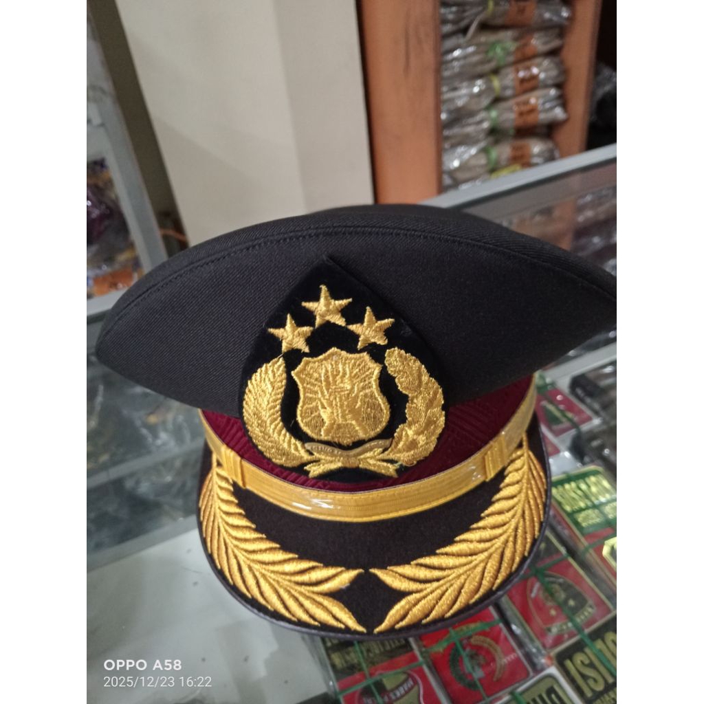 Original Topi Pet Polri Pamen Ciputat