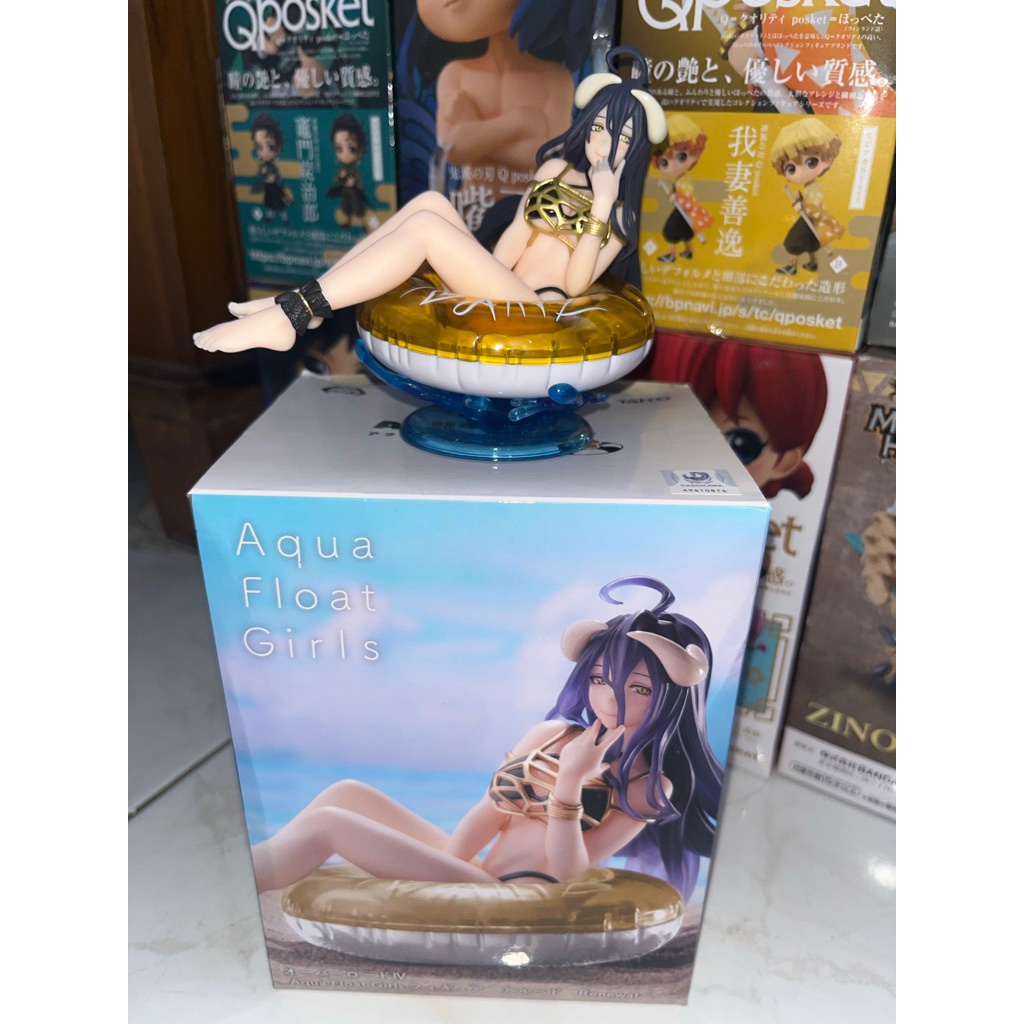 Taito Aqua Float Girls Overlord Albedo Back in Box