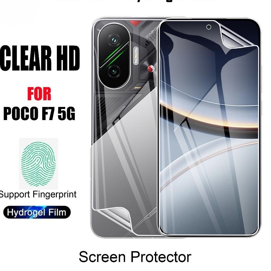 GROSIR ANTI GORES HYDROGEL XIAOMI POCO F7 / F7 PRO / F7 ULTRA / F6 / F6 PRO / F5 5G / F5 PRO / F4 GT
