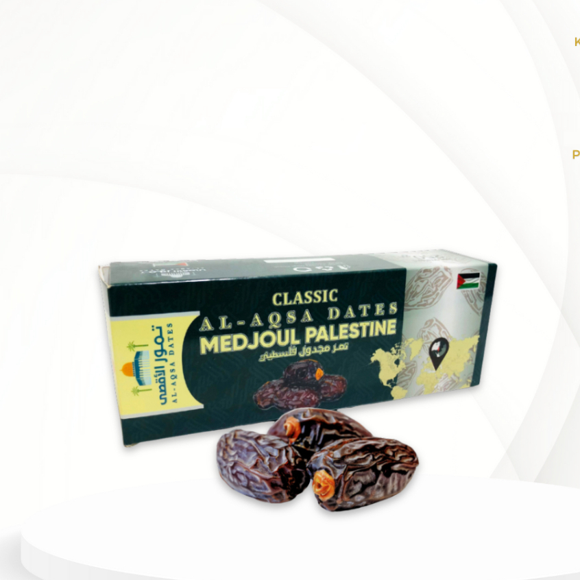 Medjool Palestine CLASSIC 250gr / Kurma Medjool Palestine Jumbo Premium / Shabani kurma