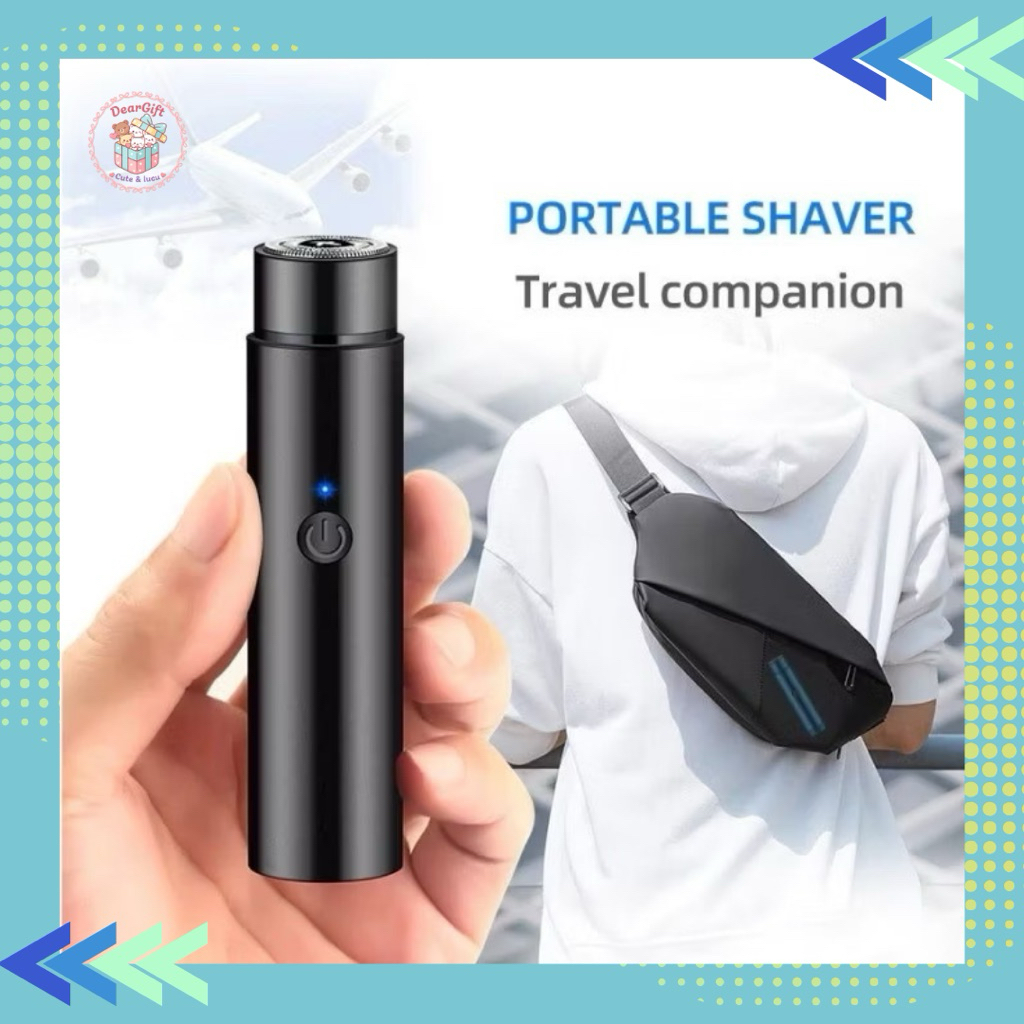 Alat Cukur Jenggot Elektrik Mini Portable - Alat Cukur Kumis / Jenggot