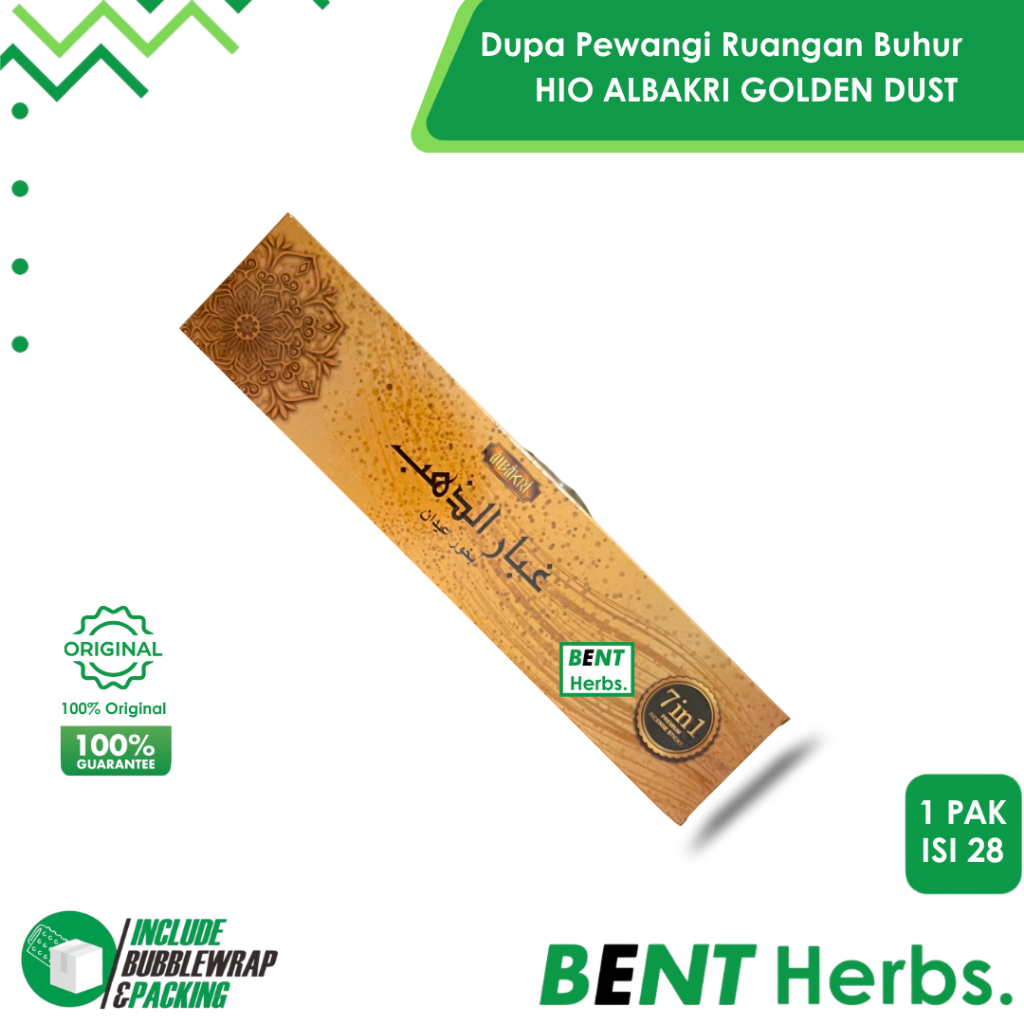 Dupa Pewangi Ruangan Premium Import Buhur Hio ALBAKRI Stick Lidi Arab Wangi 7 Macam Aroma Gaharu Isi