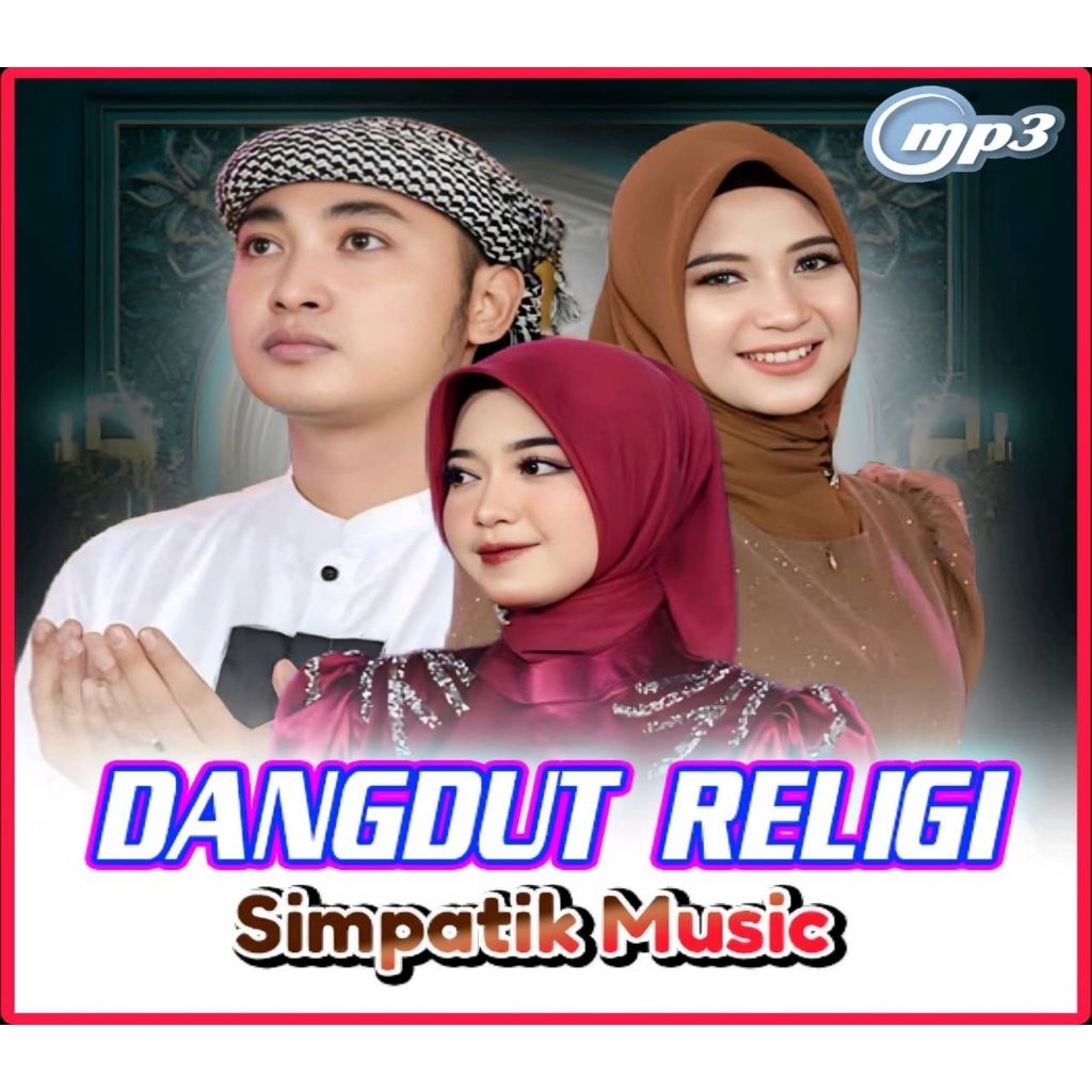 KASET MP3 AUDIO MUSIK LAGU DANGDUT RELIGI KOPLO TERBARU - KASET CD MP3 BUAT DI MOBIL - KASET CD LAGU