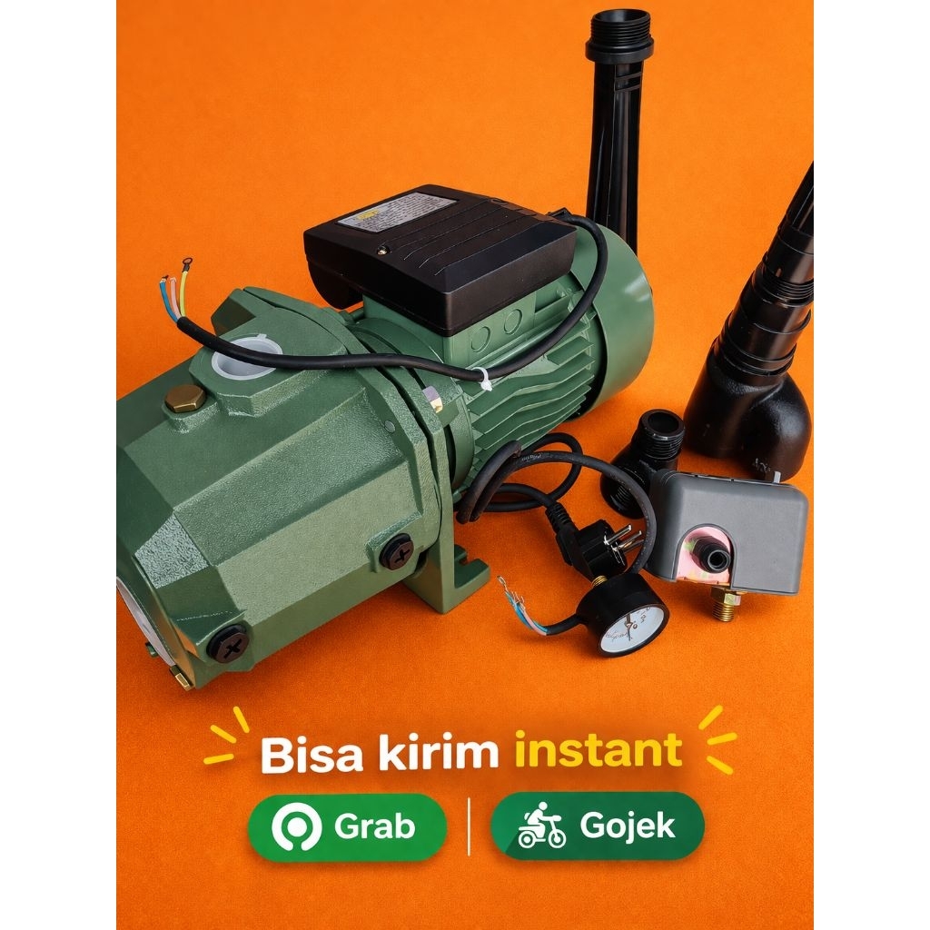 POMPA AIR JET PUMP NEW NATIONAL AQUA DP 255 OTOMATIS SUMUR DALAM