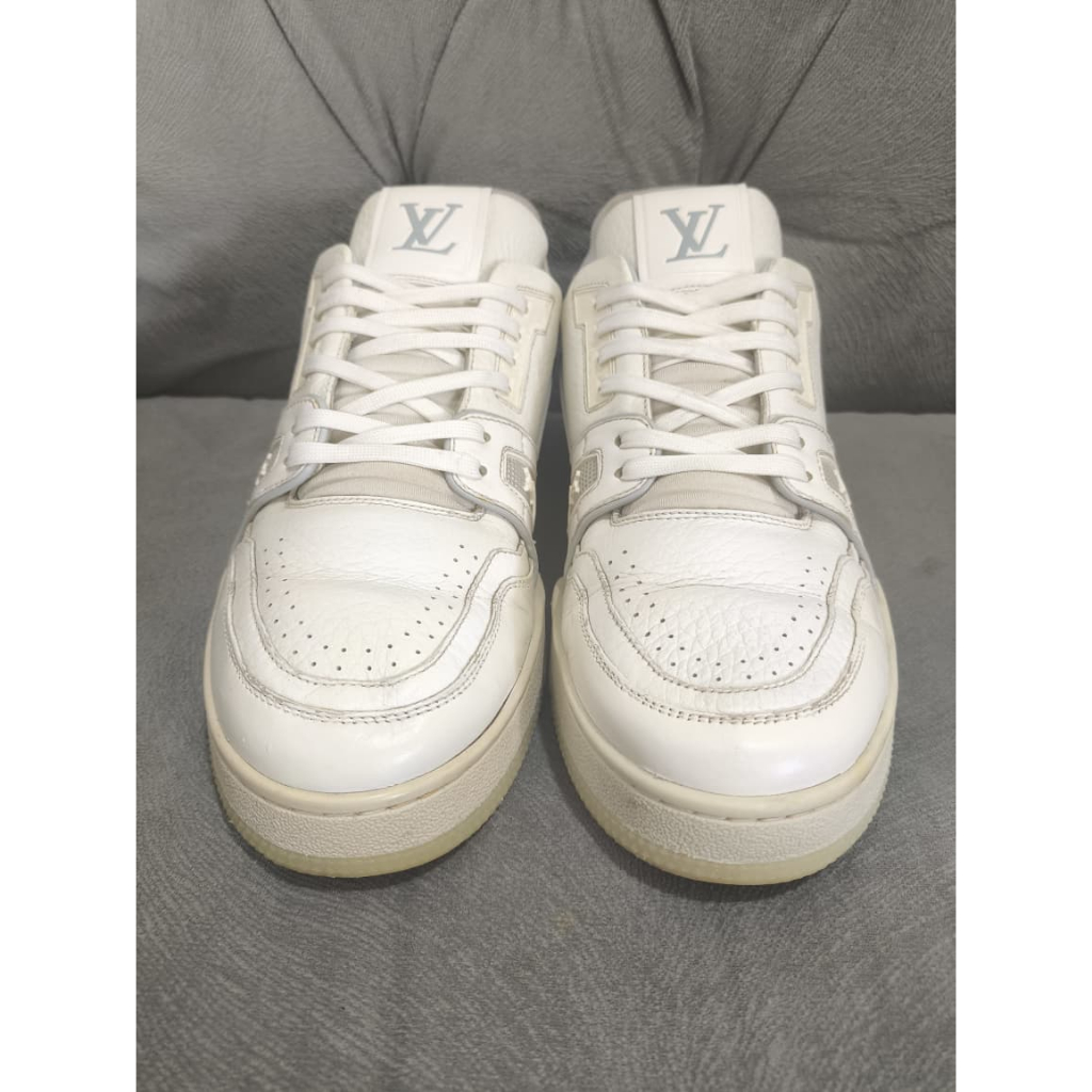 Louis Vuitton LV Trainer Low Sneakers "Full White"