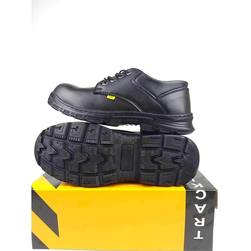 sepatu safety pendek ujung besi sepatu safety lapangan sepatu safety pendek tali
