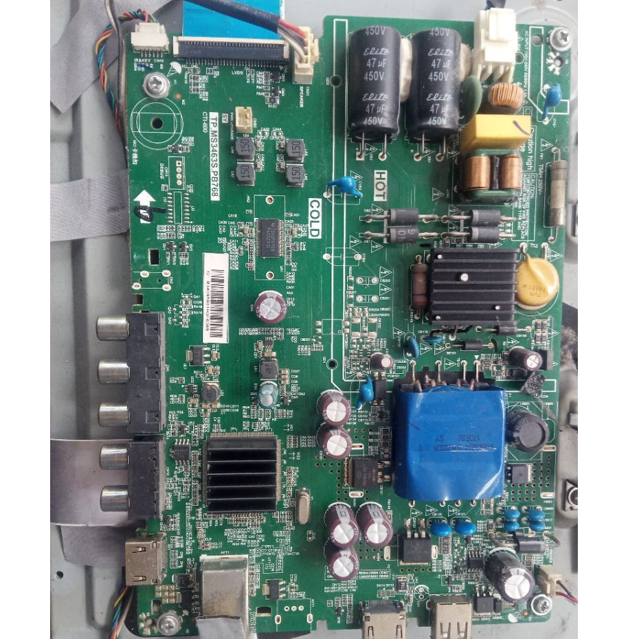 MB MAINBOARD SENSOR TCON TV  LG 32LJ500D 32LK500BPTA
