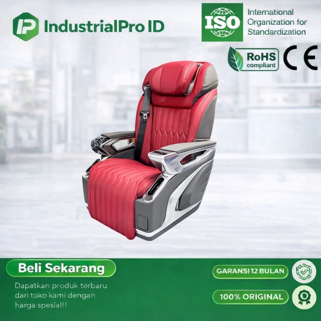 Jok Captain Seat Elektrik Alphard Vellfire Hiace Luxury VIP Seat Nappa Leather Massage Ventilasi Hea