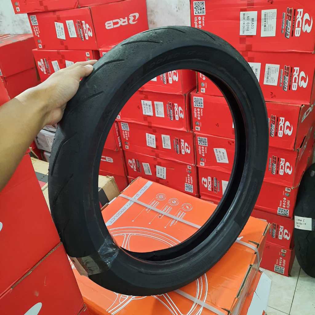 Ban Ex Race Bekas Balap Pirelli Corsa 2 Aspira RS-01 100/80 17 110/70 17 kondisi 90%