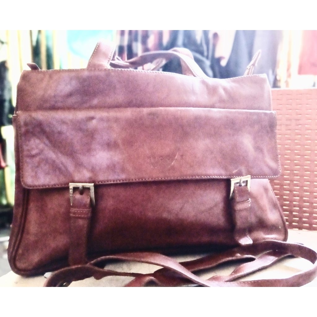 Tas Kerja Kulit Second