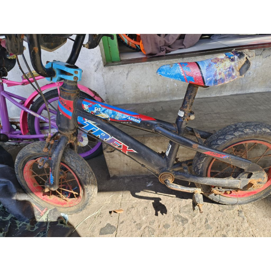 BEKAS sepeda bmx 12 trex