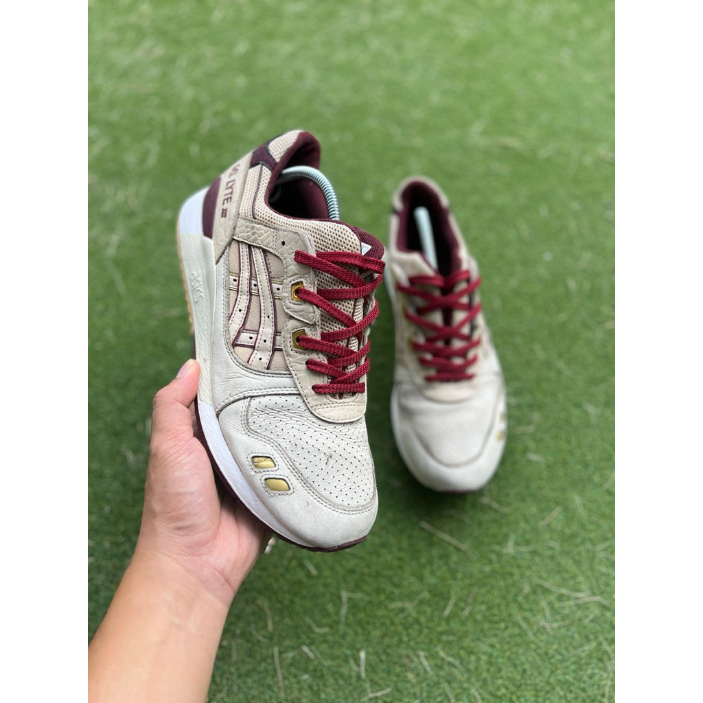 Sepatu Asics gel Lyte 3 size 44,5 - Sneakers kasual Preloved Second Used