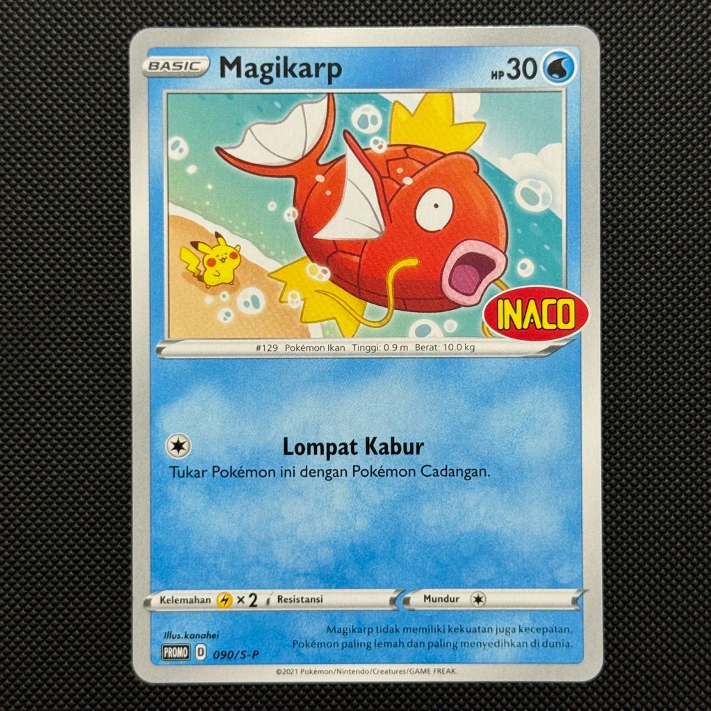 Magikarp Promo INACO Indonesia / RARE