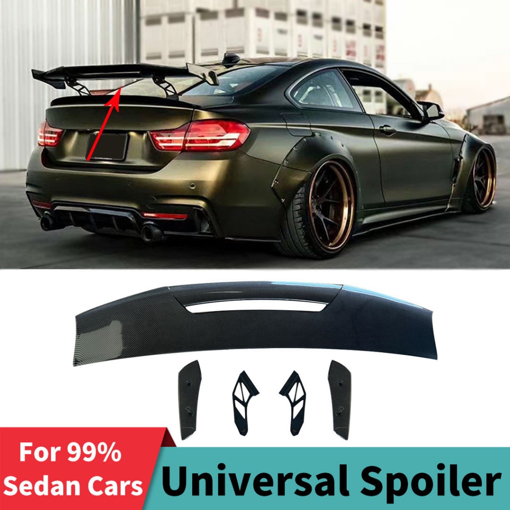Spoiler Belakang Mobil Sedan Universal Racing | Rear Wing  Spoiler for BMW Coupe