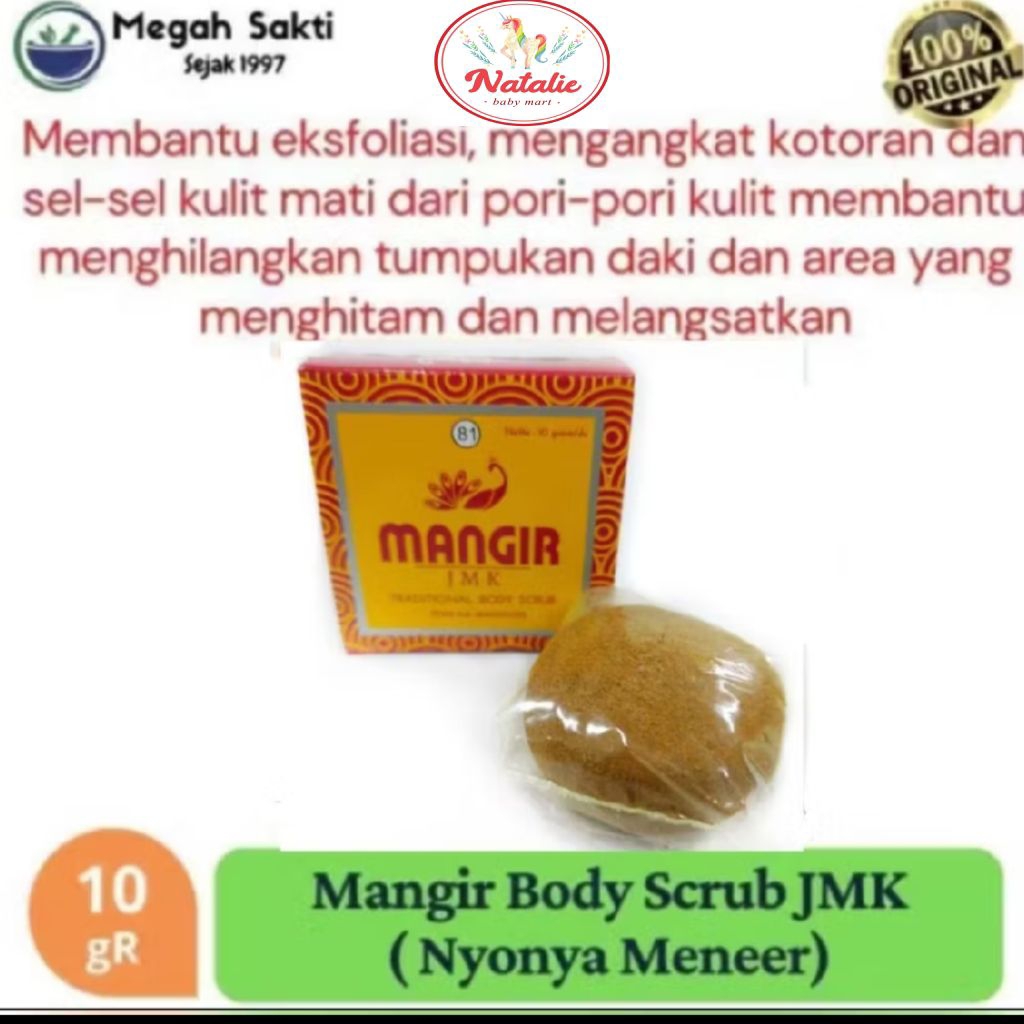Jmk Ny Meneer Mangir Tradisional Body Scrub 10gr
