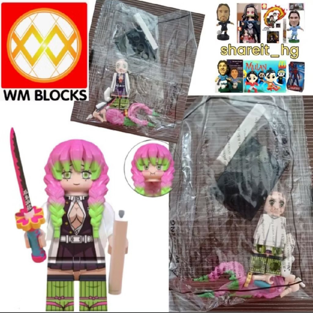 Minifigure WM Blocks Demon Slayer, Mitsuri (restock)