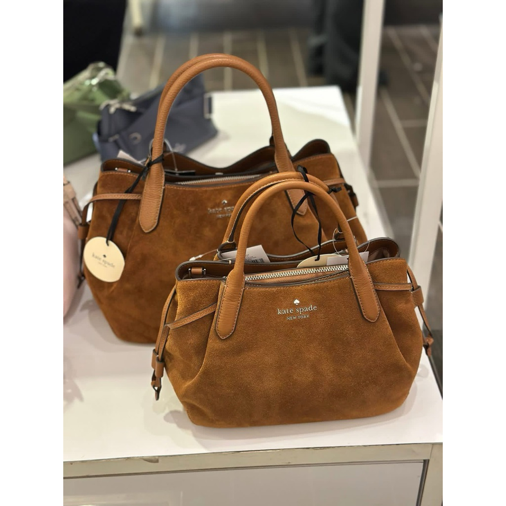 TAS KS DUMPLING MINI LEATHER SATCHEL CROSSBODY BAG