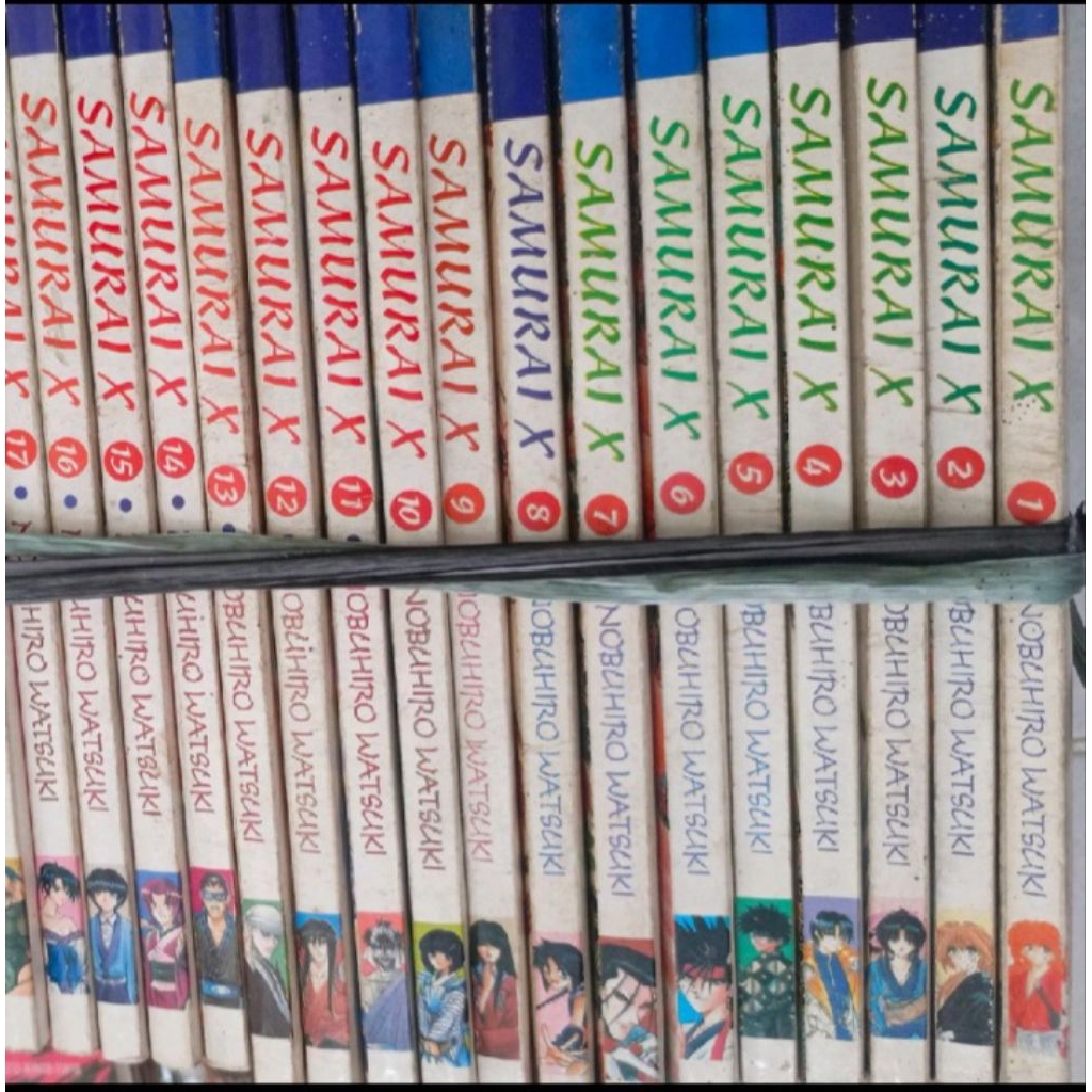komik samurai-X set