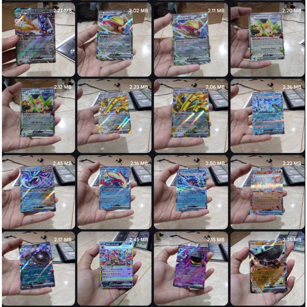 [PART 1231013] Pokemon TCG V/EX  ID/JP/CN/EN Slaking Scizor Orthworm Exeggutor Archaludon Pidgeot Sq