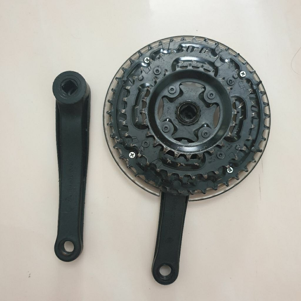 Crank Sepeda 3 Speed (Lepasan dari Polygon Xtrada 3)
